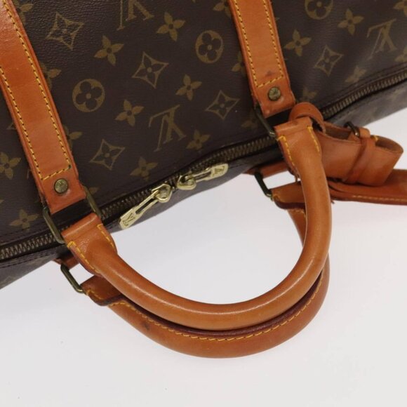 LOUIS VUITTON Monogram Keepall 60 Boston Bag M41422 LV Auth 98006 - Picture 7 of 15